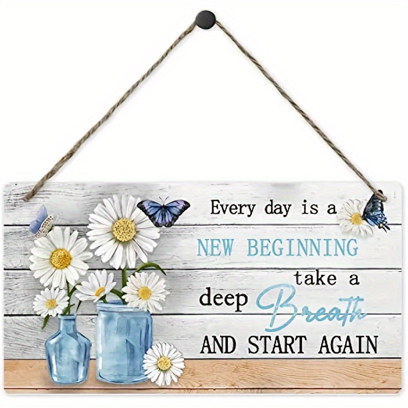 Inspirational Daisy Hanging Decor with Colorful Accents - Faux Wood, Horizontal Wall Art for Home, Office, Kitchen - Perfect Warm Gift https://www.temu.com/search_result.html?search_key=601099574442305