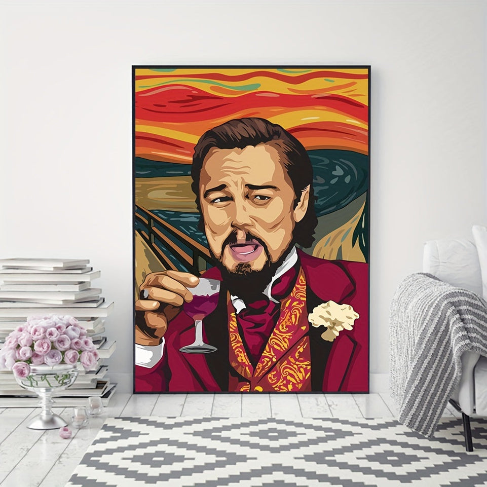 1pc Canvas Poster, Modern Art, Abstract Scream Movie Star Poster, Classic Artwork Leo Canvas Painting, Funny Film Actor Picture, Ideal Gift For Bedroom Living Room Kitchen Corridor, Wall Art, Wall Decoration, Fall Decor, Room Decoration, No Frame https://www.temu.com/search_result.html?search_key=601099525523946