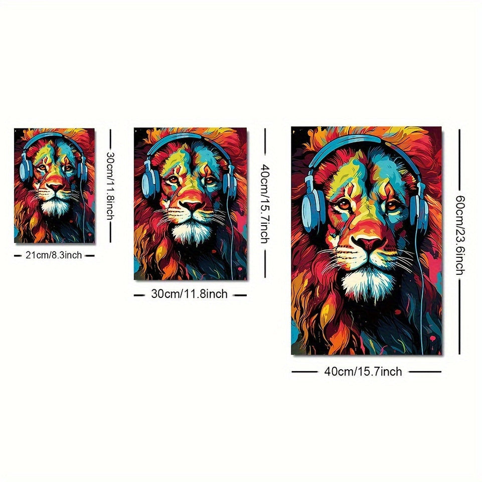 3pcs Canvas Poster, Modern Art, Earphone Animal Tiger Wolf Chimpanzees Gaming Funky Painting, Ideal Gift For Bedroom Living Room Corridor, Wall Art, Wall Decor, Fall Decor, Room Decoration, No Frame https://www.temu.com/search_result.html?search_key=601099534504057
