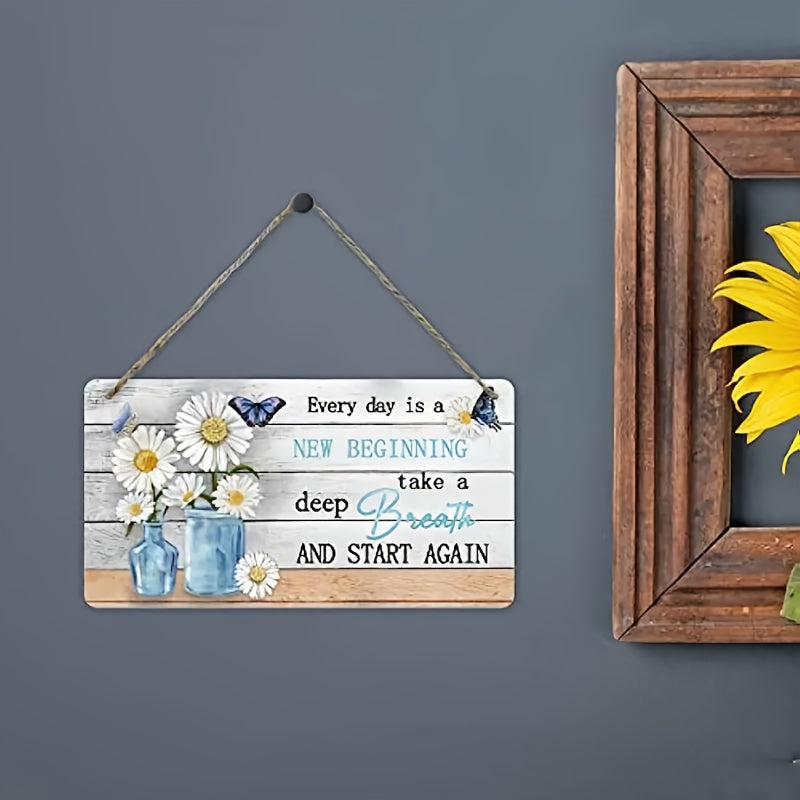 Inspirational Daisy Hanging Decor with Colorful Accents - Faux Wood, Horizontal Wall Art for Home, Office, Kitchen - Perfect Warm Gift https://www.temu.com/search_result.html?search_key=601099574442305