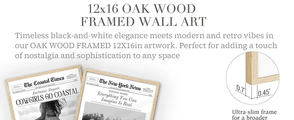 iHery Framed Trendy NewsPaper Wall Art,12x16in Canvas Wall Art,Beige Oak Wood Frame,Retro Vintage New York Magazine Headline News,Woman Searches For Where Men Get The Audacity,Bedroom Décor 1Pack https://www.amazon.com/dp/B0CH4DTS4L