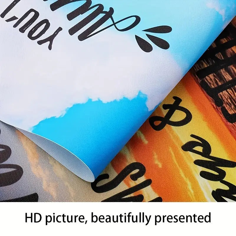 1pc Unframed Hustle For Your Future Painting, Creative Canvas Poster, Canvas Wall Art, Artwork Wall Painting For Gift, Bedroom, Office, Living Room, Cafe, Bar, Wall Decor, Home And Dormitory Decor June Wall Art