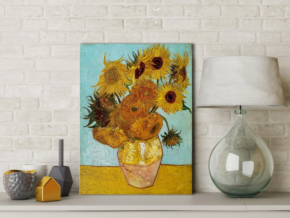 Wieco Art Sunflower by Vincent Van Gogh Oil Paintings Reproduction Modern Floral Giclee Canvas Prints Artwork Flowers Pictures on Canvas Wall Art for Home and office Decorations https://www.amazon.com/dp/B00W9EPK3W