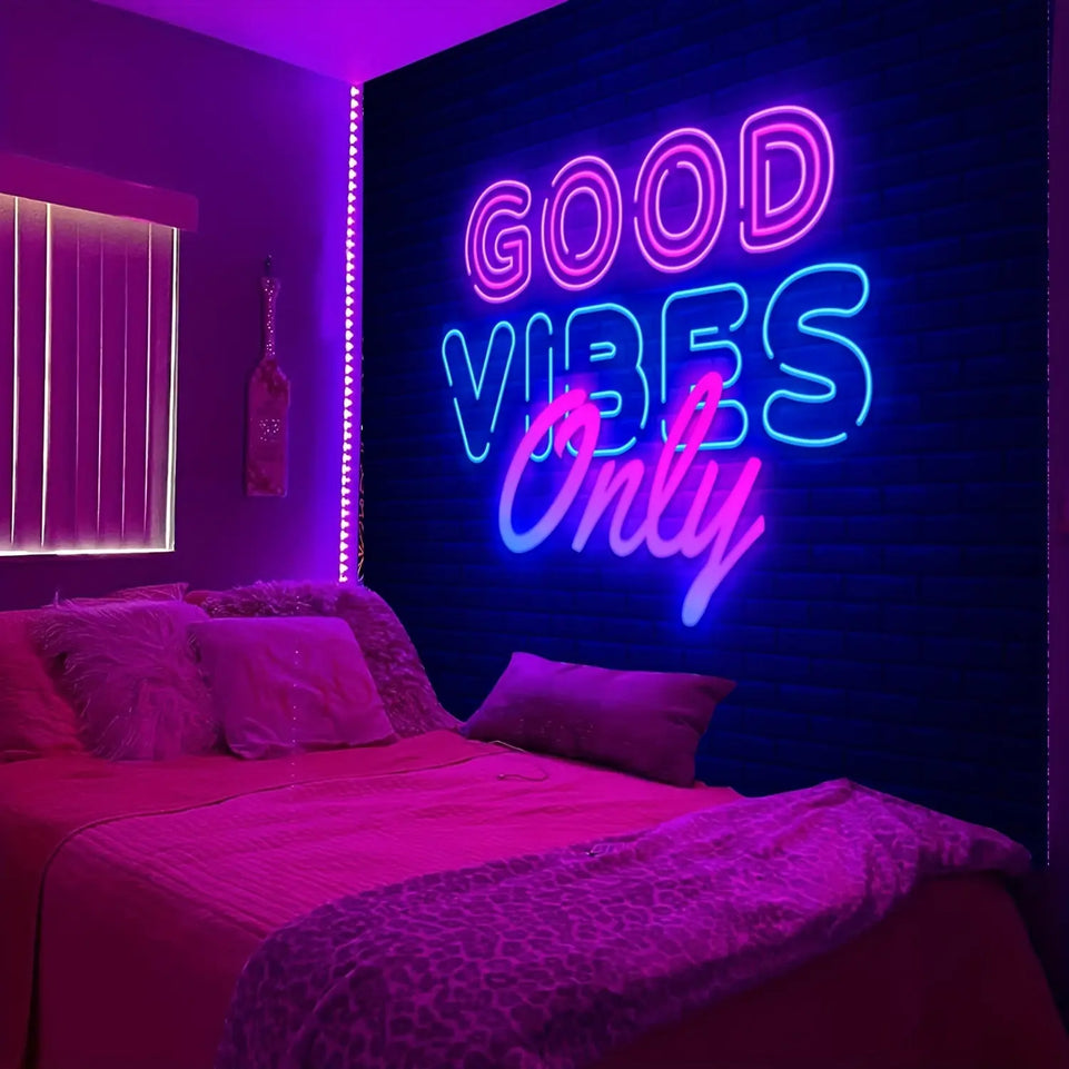 UV Blacklight Colorful Fluorescent 1pc Tapestry - Living Room, Bedroom, Dorm Room Wall Hanging With Free Accessories June Wall Art