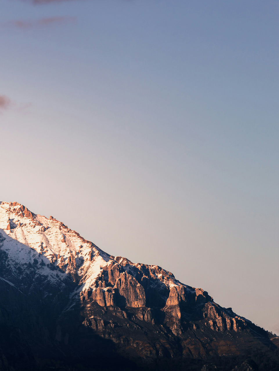 Mountain Sunset Triptych Canvas Print - Majestic Snow-Capped Peaks | Set of 3 Wall Art for Nature Lovers