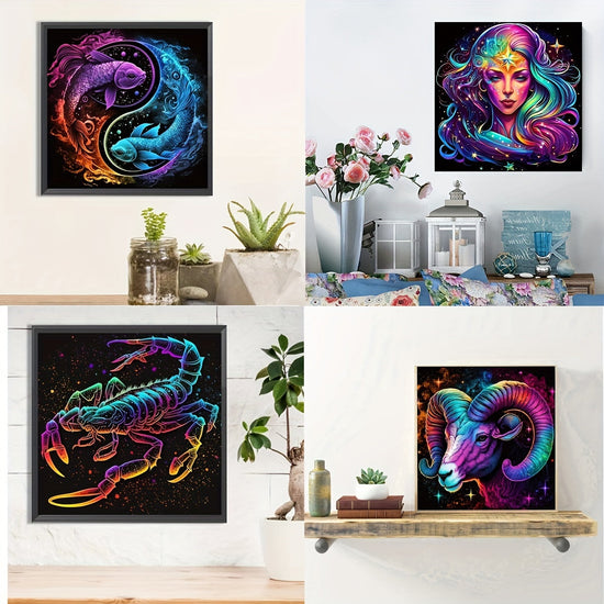 DIY 5D Twelve Constellation Diamond Painting Sets For Adults, Diamond Painting Sets DIY Full Round Diamond Rhinestone Art Sets, Paint By Numbers, Home Wall Decor, Frameless 20*20cm/7.8inx7.8in https://www.temu.com/search_result.html?search_key=601099519178215