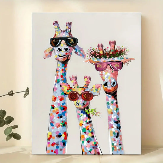 Colourful Canvas Poster - 1pc Wrapped Canvas Print, Wall Art for Living Room, Bedroom, Children's Room Wall Decor, Gaming Poster, Home Decor No Frame June Wall Art