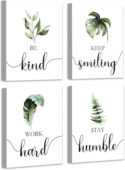FRAMED Botanical Plant Canvas Wall Art,Boho Plant Wall Decor for Bedroom,Minimalist Floral Prints for Living Room,Light Green Botanical Art Painting for Office,Set of 4,8”x 10” https://www.amazon.com/dp/B09HH17JRH