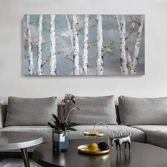 3 Piece Wall Art Hand-Painted Framed Flower Oil Painting On Canvas Gallery Wrapped Modern Floral Artwork for Living Room Bedroom Décor Teal Blue Lake Ready to Hang 12"x16"x3 Panel https://www.amazon.com/dp/B07RPLB9CH
