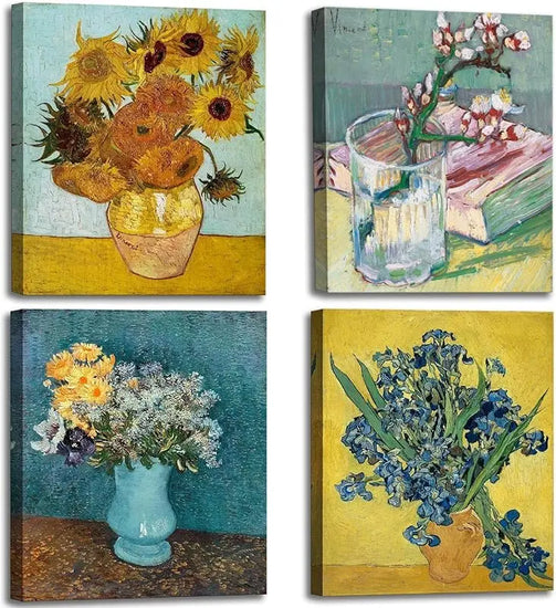 Claude Monet Canvas Wall Art - Water Lilies Classic Artwork Picture Print with Framed Painting for Home Office Wall Decor-12" x15" https://www.amazon.com/dp/B0BZDC814Q