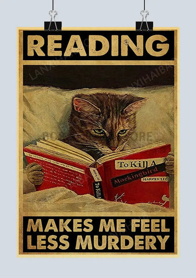 Cute Retro Mystery Black Cat Kraft Paper Poster Funny Butt Paper Bathroom Study Bar Cafe Art Collection Decorative Wall Sticker June Wall Art