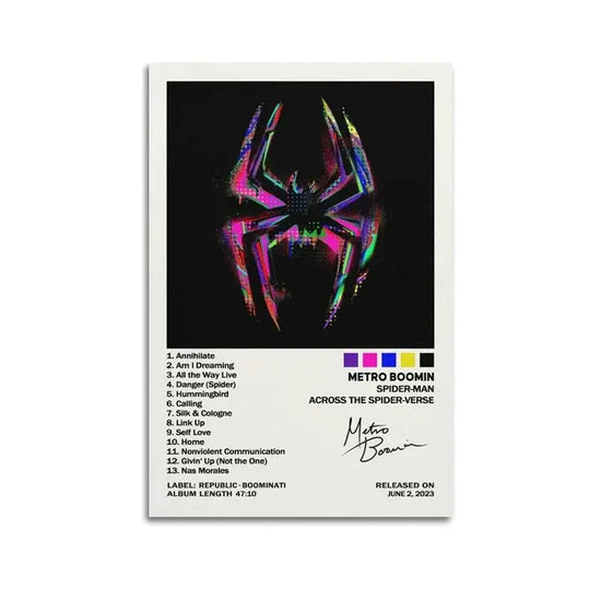 Scandinavian Minimalist Wall Art Pop Rapper Metro Boomin Music Album HD Canvas Poster Print Home Bedroom Living Room Decoration June Wall Art