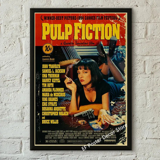 Classic Film Poster Prints Vintage Home Room Art Wall Decor Jennifer's Body/Jaws/Leon Movie Theater Painting Nostalgic Printings June Wall Art