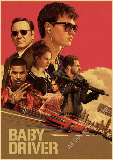 Nostalgic Printing Classic Movie Posters Kraft Paper Prints Hot Film Vintage Home Room Office Club Art Wall Decor Painting June Wall Art