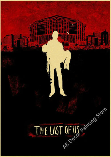 Retro The Last of Us Part 1 2 Poster Kraft Paper Prints Picture DIY Vintage Home Room Bar Cafe Art Wall Decor Aesthetic Painting June Wall Art