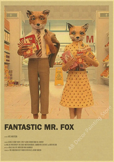 Nostalgic Printing Classic Movie Posters Kraft Paper Prints Hot Film Vintage Home Room Office Club Art Wall Decor Painting June Wall Art