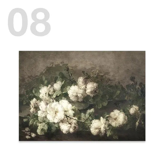 American Style Calm Country Field Sky Vase Canvas Painting Wall Art Pictures Vintage Posters and Prints for Living Room Decor June Wall Art