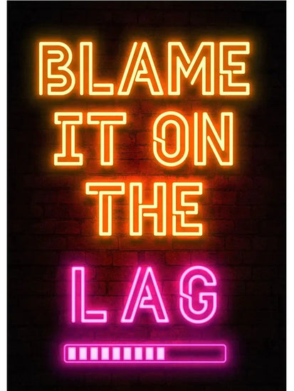 Neon Art Happy Gaming Zone Games Room Poster Print Canvas Painting Gamer Office Wall Art For Boy Bedroom Home Decor No LED June Wall Art