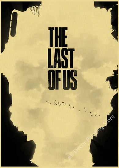 Retro The Last of Us Part 1 2 Poster Kraft Paper Prints Picture DIY Vintage Home Room Bar Cafe Art Wall Decor Aesthetic Painting June Wall Art