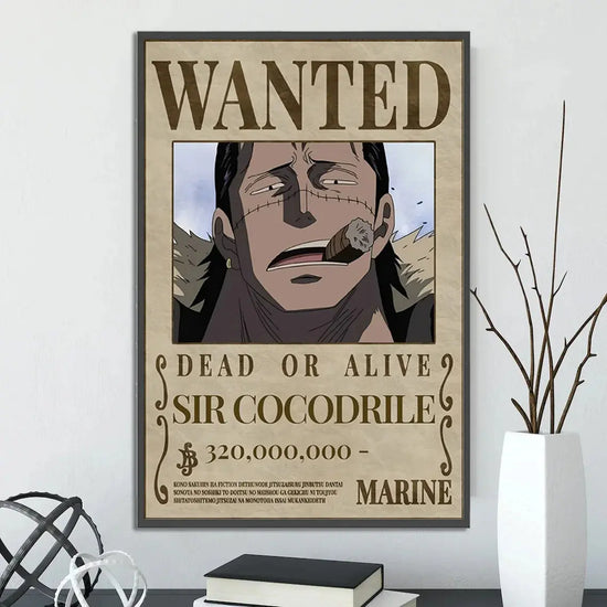 One Piece Self-adhesive Poster Bounty Order Luffy Wallpapr Ace Figures Nami Home Decoration Painting Anime Zoro Wall Art Sanji June Wall Art