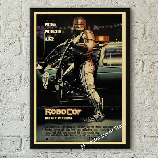 Classic Film Poster Prints Vintage Home Room Art Wall Decor Jennifer's Body/Jaws/Leon Movie Theater Painting Nostalgic Printings June Wall Art