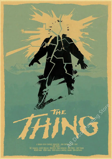 Nostalgic Printing Classic Movie Posters Kraft Paper Prints Hot Film Vintage Home Room Office Club Art Wall Decor Painting June Wall Art