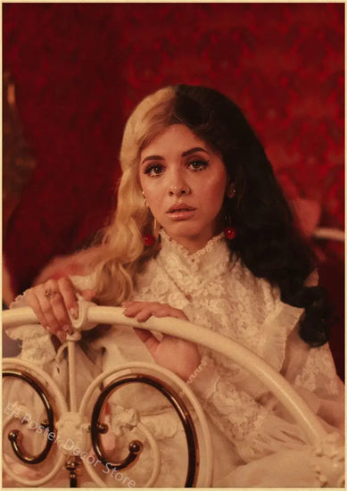 Vintage Singer Poster Retro Music Album Prints Melanie Martinez Pop Home Room Bar Cafe Club Decor Aesthetic Art Wall Painting June Wall Art