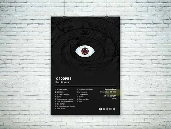 Modern Pop Rap Wall Art Hip Hop Artist Bad Bunny Kanye West Poster Hot HD  Painting on Canvas Music Album Cover Home Decor Gift June Wall Art