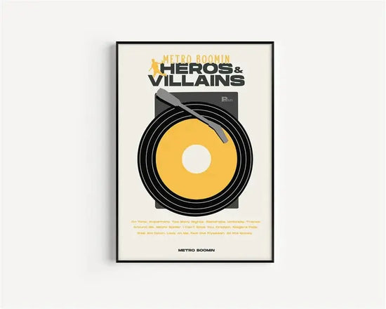 Scandinavian Minimalist Wall Art Pop Rapper Metro Boomin Music Album HD Canvas Poster Print Home Bedroom Living Room Decoration June Wall Art