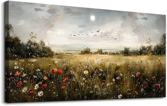 Wapluam Blue Ocean Canvas Wall Art for Living Room Wall Decor For Bedroom Bathroom Decoration Natural Seascape Painting Modern Office Wildflowers Artwork Large Pictures Home Decor Ready To Hang https://www.amazon.com/dp/B0DHZNFX84