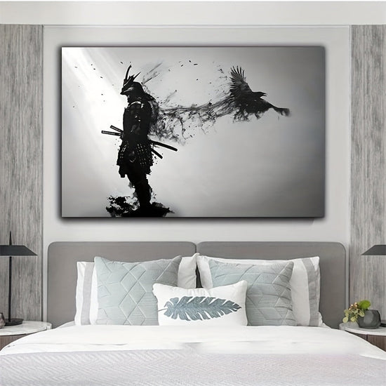 1pc Black And White Japanese Samurai Man Posters And Print, Wall Art Canvas Painting, Artwork For Living Room Cuadros Decor, No Frame https://www.temu.com/search_result.html?search_key=601099517738923