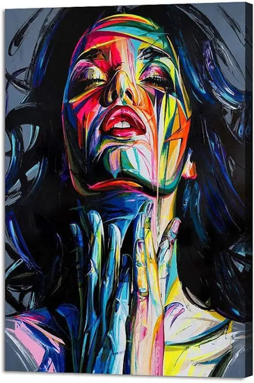Yatsen Bridge Classic Street Art Banksy Graffiti Wall Art Behind The Curtain Posters Canvas Paintings Colorful Graffiti Pictures Prints Framed for Living Room Home Decor(36''W x 24''H) https://www.amazon.com/dp/B07ZVHB9FP