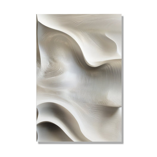 Surreal Waves Abstract Art Canvas Wall Decor June Wall Art
