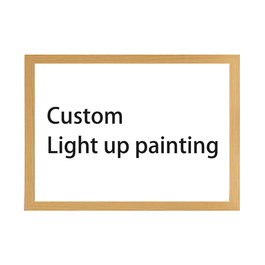 Custom your light up painting