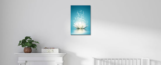 Canvas Prints Art Lotus Floral Pictures Wall Art for Zen Office Decor Meditation Poster Modern Artwork Painting Framed Ready to Hang(12x16inch) https://www.amazon.com/dp/B0CFDZLV4Y
