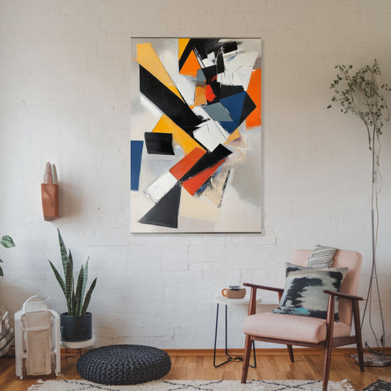 Modern Abstract Geometry I Wall Art June Wall Art