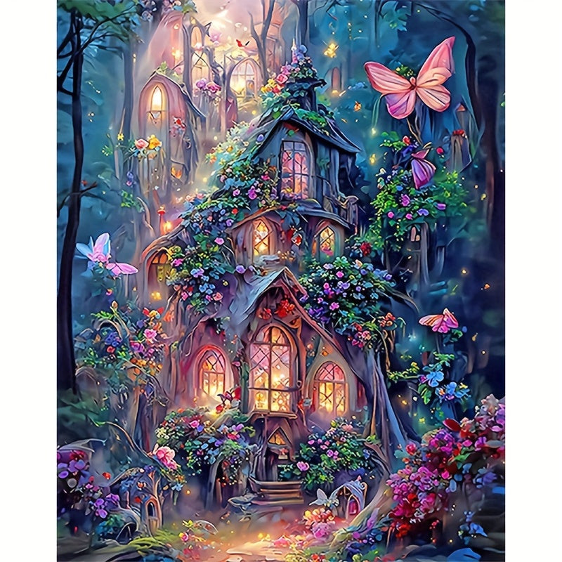 [Fairytale Charm] Enchanted Castle Diamond Painting Kit for Adults - 7.87x11.8in Full Drill Round Acrylic Diamonds, DIY 5D Fantasy Art & Craft Set with Vibrant Fairy-Tale Scene for Home Wall Decor, Ideal Gift, Fantasy Art Project|Magical Forest Theme|Spar https://www.temu.com/search_result.html?search_key=601099530141367