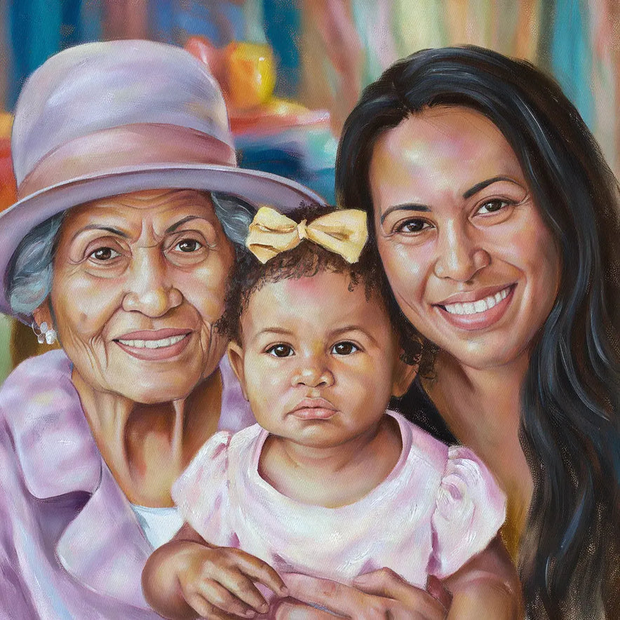 Custom Oil Painting June Wall Art